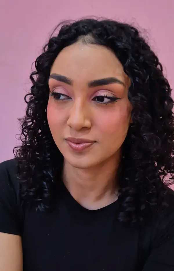 Produção Beauty com acabamento glow